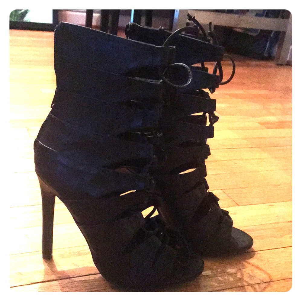 Black heels
